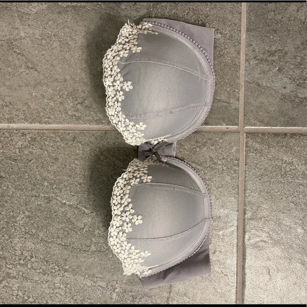 Aerie Strapless Padded Push Up Bra 36C